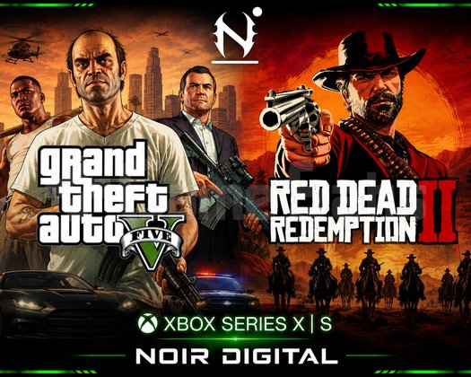 GTA V + RDR 2 X|S + Garanti