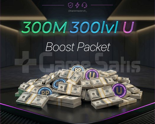Gta Online 300M + 300lvl + Unlock Paket