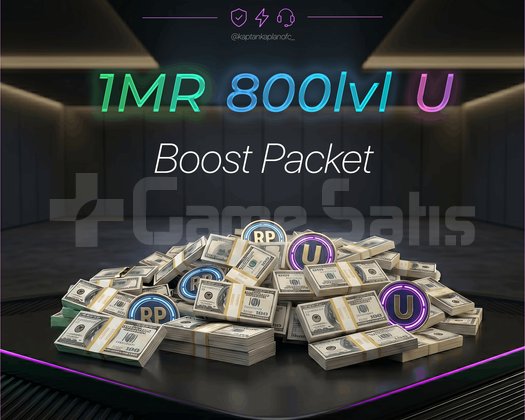 Gta Online 1Mr + 800lvl + Unlock Paket