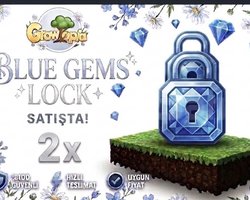 2x BLUE GEMS LOCK!