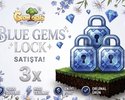 3x BLUE GEMS LOCK!