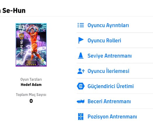 Oh seh un yeni kurulmuş hesap