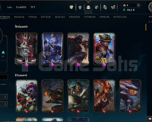 Uyguna lol hesabı