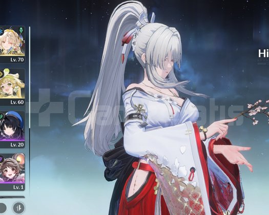 AR48 Hiyuki + Lucilla + Suisui ve boş harita