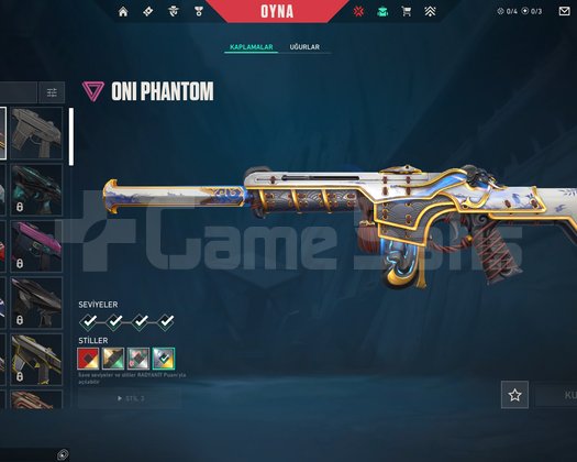 Valorant Oni Phantom Skini | Hızlı Teslimat |