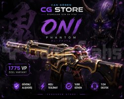 Valorant Oni Phantom Skini | Hızlı Teslimat |