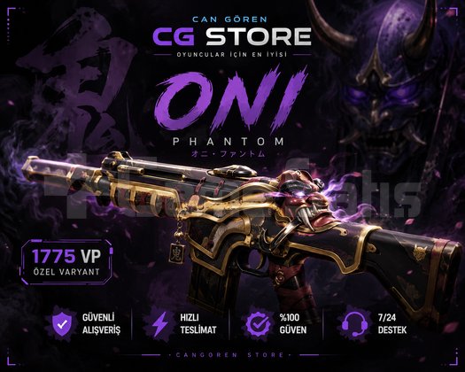 Valorant Oni Phantom Skini | Hızlı Teslimat |