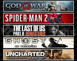 GOW +Spider 2 +TLOU2 +Tsushima +Uncharted