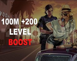 100M + 200 LEVEL +FULL UNLOCK +HIZLI KOSU BOOST