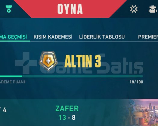 VALORANT MAİNLEMELİK EFSANE HESAP!!!