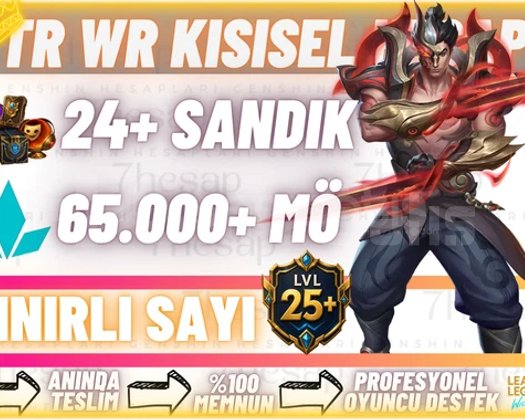 TR LV25+ | Total 24+ Sandık - 65+ Mavi Öz