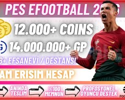 IOS 12000 COIN + 14M GP - TAM ERİŞİM HESAP