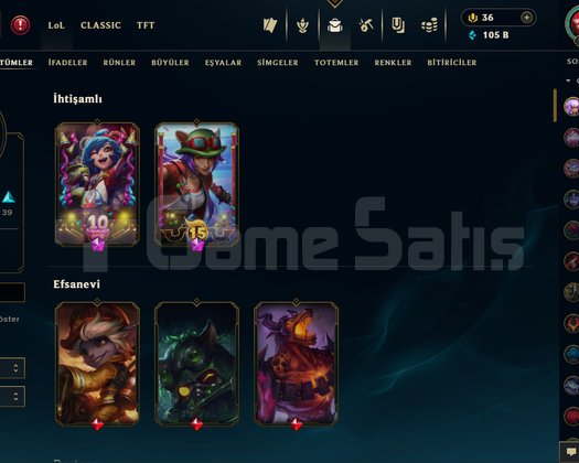 EUW |  | 115 Kostüm MAIN HESAP