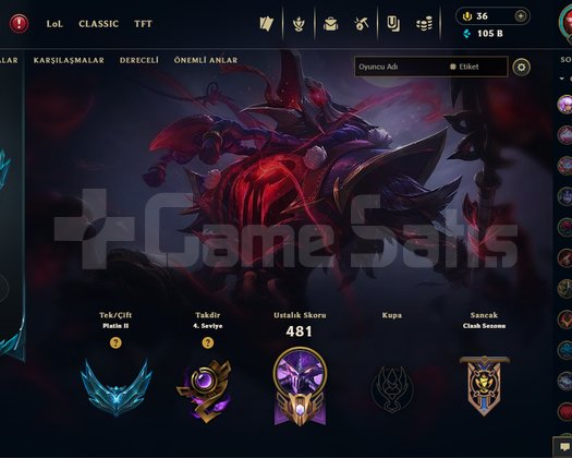 EUW |  | 115 Kostüm MAIN HESAP