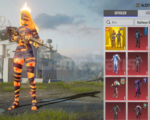 ALEVLİ MUMYA + NADİR GODZİLLA + M416 4 SV !!