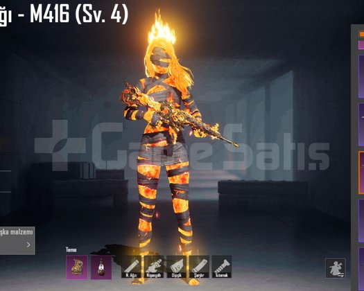 ALEVLİ MUMYA + NADİR GODZİLLA + M416 4 SV !!