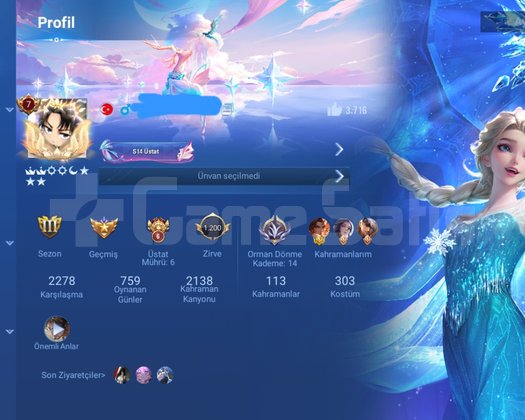 Flawles elsa bir çok precius kostum legend