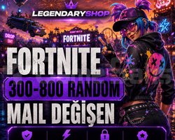300-850 SKİN FORTNİTE MAİL DEĞİŞEN HESAP