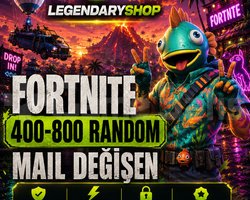 400-850 SKİN FORTNİTE MAİL DEĞİŞEN HESAP