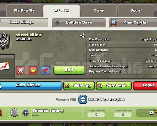 14 SEVİYE KLAN
