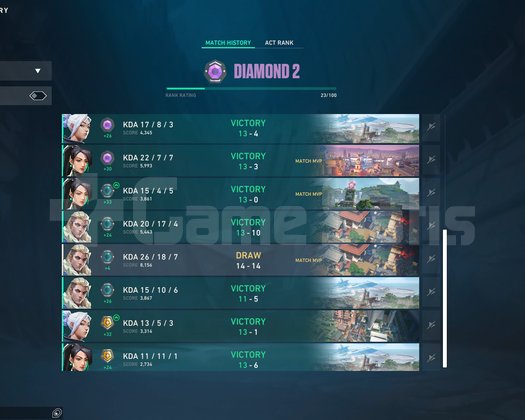Fresh 25lvl Dia 2 Hesap TR