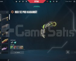 DOPDOLU VALORANT HESAP 8 VANDAL / RGX KARAMBİT