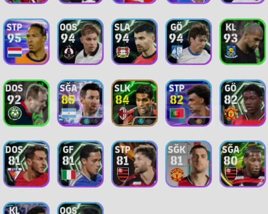 106 kahn 104 thiago 104 ferdinand ve çok fazlası