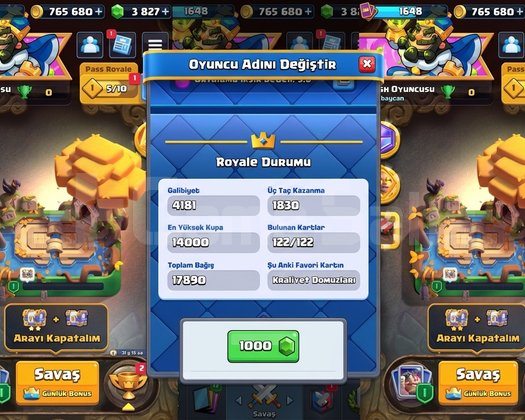 14.000+ KUPA FULL HESAP