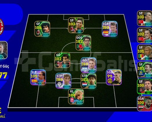 106 gullit 105 cucrella harika hesap