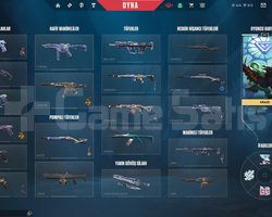 220+level gold skinli ilk sahibinden valo hesap