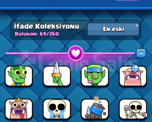 10k Kupa 14 evrim 4 kahraman popüler emojiler var