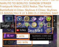 15 MADALYALI 9 LV Battlefield 4 Cities Skylines I