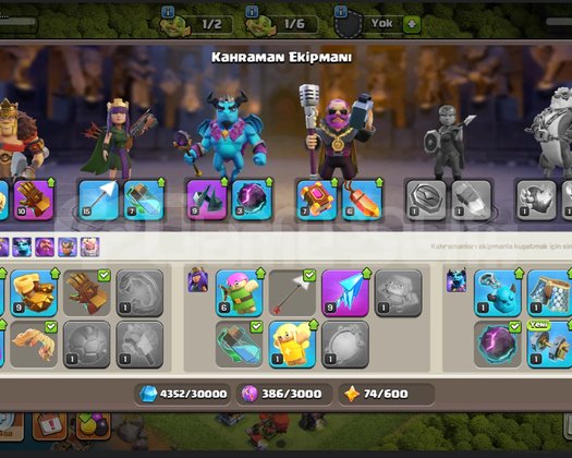 ACİL SATILIK CLASH OF CLANS HESABI