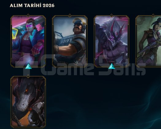 GÜZEL SKİNLİ GOLD 1 VALO + GOLD 2 EFSANE LOL HESAP