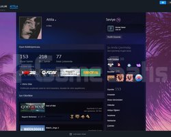 70 Level | 150+ Oyun | Bol A+ Oyunlu Steam Hesabı