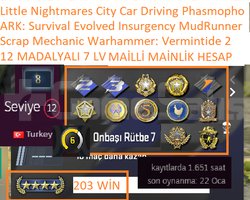 12 MADALYALI 7 LV Scrap Mechanic Warhammer Vermin