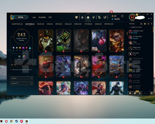 FULL HERO 243 KOSTÜM GOLD HESAP