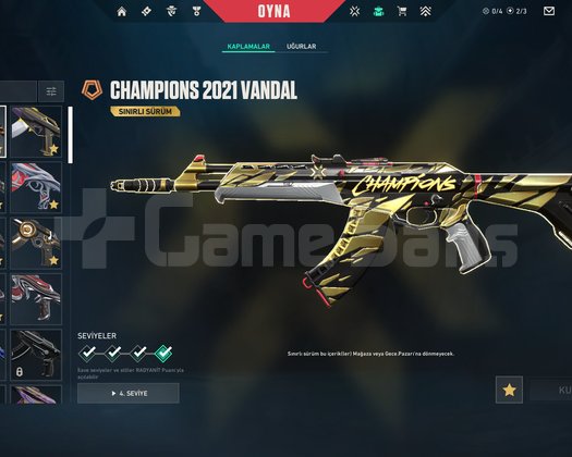 CHAMP 21-23 ALAZ  DOLULAR DOLUSU VİDEOLU TEMİZ ACC