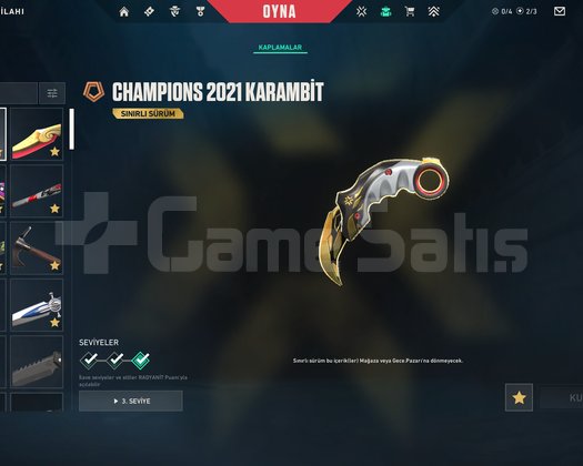 CHAMP 21-23 ALAZ  DOLULAR DOLUSU VİDEOLU TEMİZ ACC