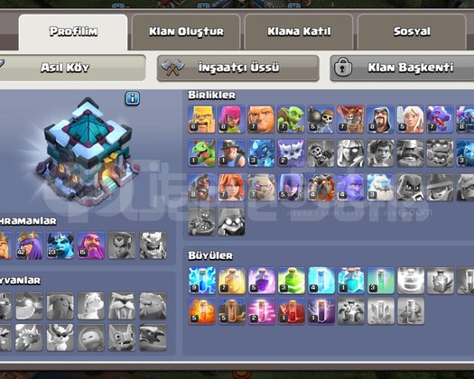 Bb13 Yarı Max 92 level 1000 taş