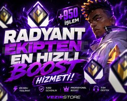 RADYANT EKİPTEN ÜST DÜZEY BOOST HİZMETİ!