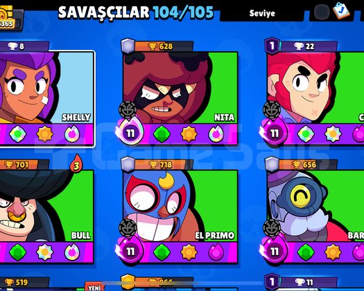SEVİYELİ UYGUNA BRAWL STARS HESABI
