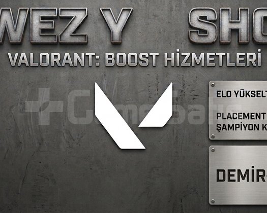 Valorant En Hızlısından Demır-Gold Arası Boost