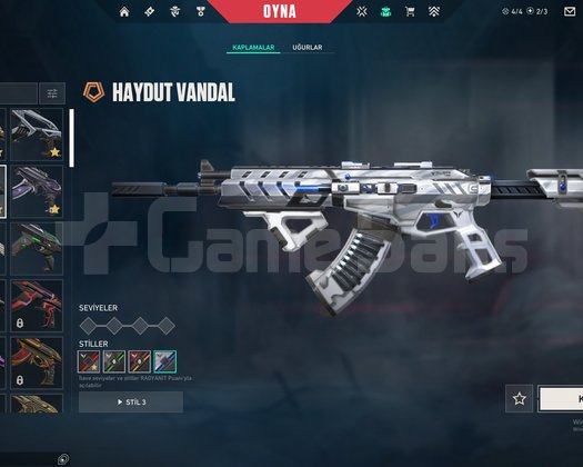 Valorant 70K VP yatırılmış premium acc