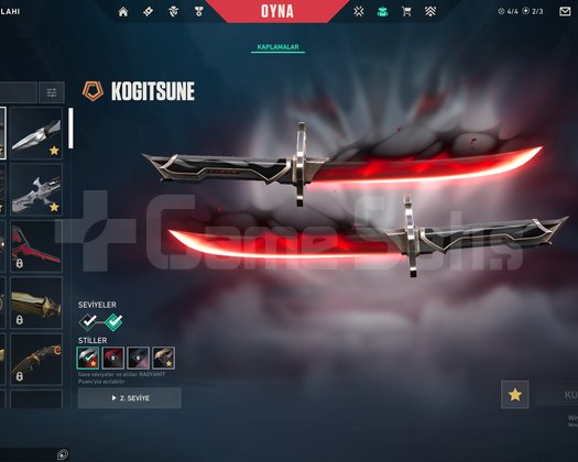 Valorant 70K VP yatırılmış premium acc