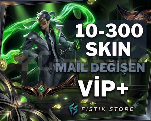 10-300 CİLT +30 LVL + VİP | MAİL DEĞİŞEN | RANDOM