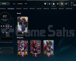 97 SKIN UNRANKED KASMALIK HARİKA HESAP