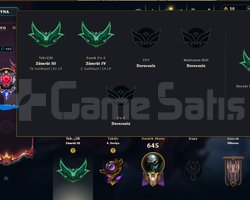 174 SKIN GRANDMASTER SİMGELİ HESAP 53 190K MAVİ ÖZ