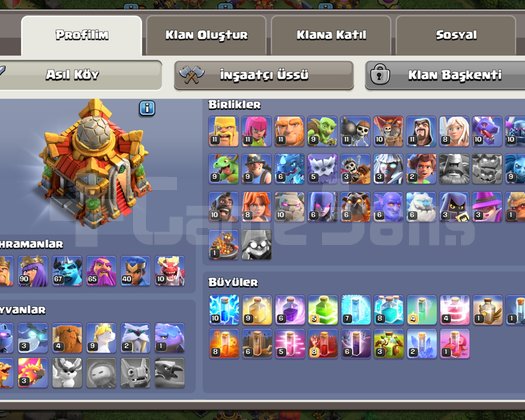 180 seviye bb 16 clash of clans hesabı