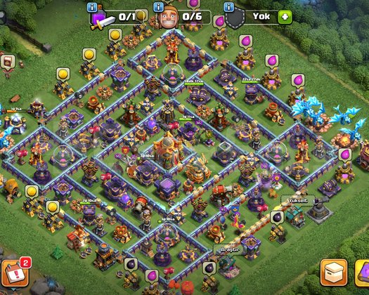 180 seviye bb 16 clash of clans hesabı